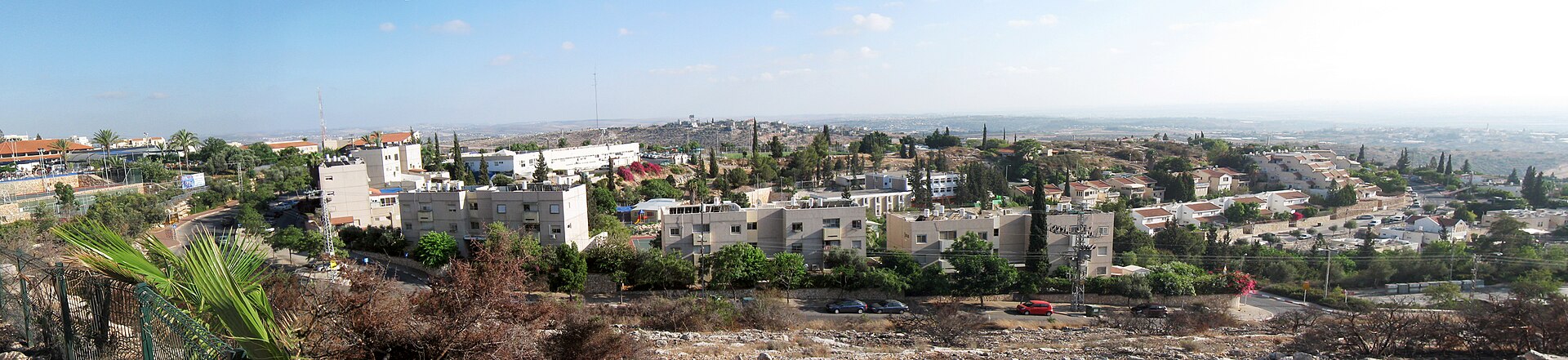 נוף היישוב אלפי מנשה